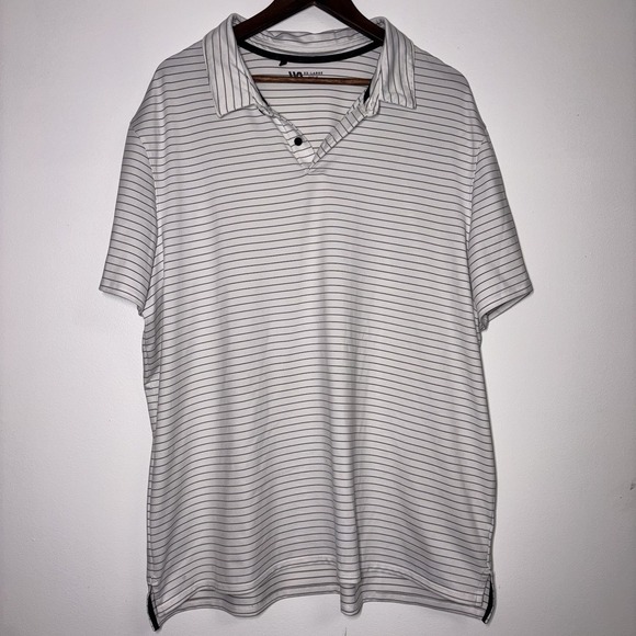 VRST Other - VRST Polo Shirt Mens XXL 2XL Performance Golf Casual Stretch Athletic Striped